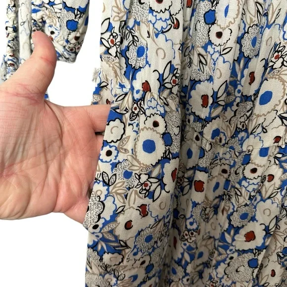 Eloquii Drama Sleeve Off Shoulder Floral Jumpsuit